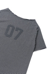 ストライプオフショルダーT_charcoal