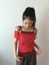 Sailor Dot Off T-Shirt (3color)