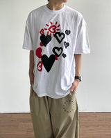 ラブプリントショートスリーブTシャツ