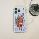 【MADE】(2type) スノーバイオレットジェリーフォーンケース