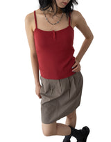 Spandex Crop Cap Sleeve Tank Top