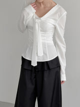 Eve Tie Snap Blouse