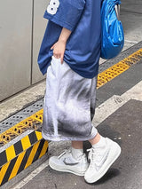 dirty smoke bermuda pants