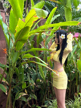 Lemon 4PS Cover-Up Bikini Set