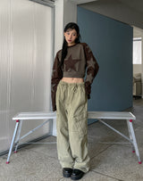 Willy Washed Vintage Diagonal Cargo Pants