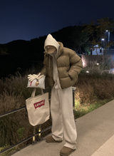 【セットアップ】Logane Base 起毛 2WAY フーディー ジップアップ セットアップ