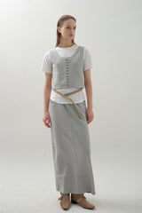 Bustier Line Top_White
