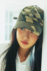 vintage washing ball cap (Camouflage)