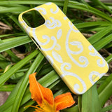 [ Yellow vine original ] Hard Case