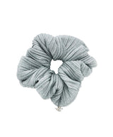 26SS★ Colombe d'Or Pleated Hair Scrunchie + Teddy Bear Keyring Set