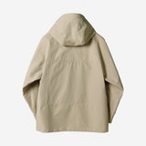 3 Layer Hard Shell Long-Jacket - BEIGE