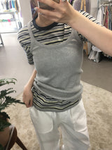 Old Stripe T-shirt (2color)