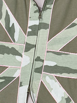 CROSS PATCH HOODIE (KHAKI)