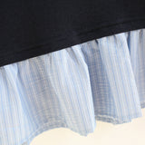 Darel Washed Cowl Neck Frill Top
