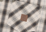 Lime Vintage Patch Pocket Check Shirt