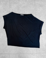 FREE LOOSE OFF-SHOULDER T-SHIRT