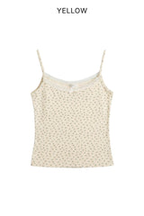 Flo Lace Cap-Sleeve Tank Top