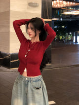 [BELLIDE MADE] ferry rib round knit cardigan