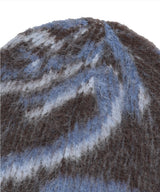 DESTROYED ECLIPSE HAIRY BEANIE