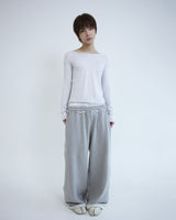 Stud underwear sweatpants - Gray