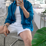 Crew Summer Bio Linen Shirt