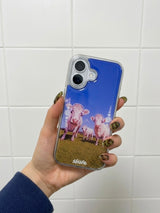 Furry Friends airpods case_Cow