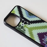 Vintage Navajo Weave Phone Case (Avocado)