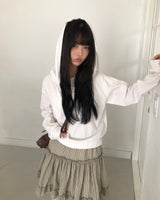 モラオフショルダーフーディスウェットシャツ