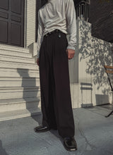 Tei Brushed Two Pin Tuck Slacks