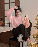 Overfit wool knit