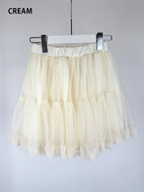 POM CHIFFON SKIRT (2C)