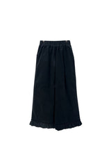 frill wrap skirt pants