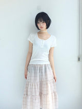 Round U button slim top