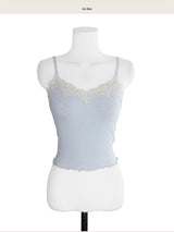 feer mute lace sleeveless tank top