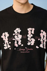 フォーリングサクラグラフィックTシャツ