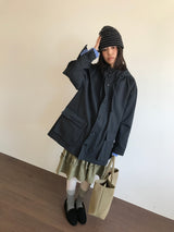 モヘアストライプビーニー (4color)