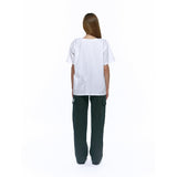 タイポTシャツ White