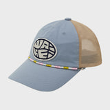 Detachable Beads String Mesh Ball Cap