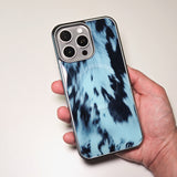 Classic Cowhide Phone Case SkyBlue (SV_MagSafe)