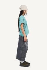 Cross-print Cargo Bermuda Pants