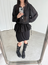 elin string blouse (2color)