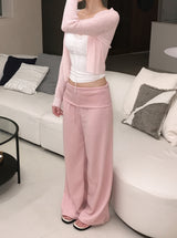 Lumire Sheer Summer Ribbed Knit Cardigan