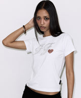 グリント FF Tシャツ (ホワイト) F26QB088