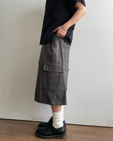 Punch Eyelet Bermuda Pants