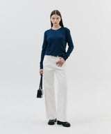 ESSENTIAL SOFT ROUND KNIT_ULTRAMARINE BLUE