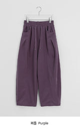 [unisex] Mihi Cut Wide Banding Pants