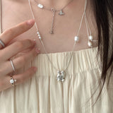 Deli silver neckless (Rabbit)