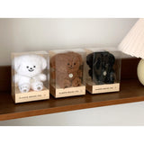 Plush Poodle Puppy Keychain (Necklace SET)