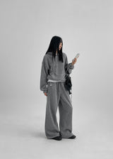 [MADE] ポンベルセット - フリース2WAYバンディングパンツ