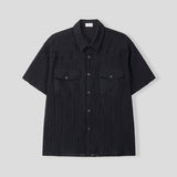 Rodin Wrinkle Two-Pocket Short Sleeve Shirt